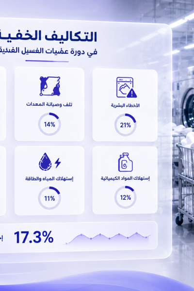 مؤشرات التكلفة الخفية في دورة البياضات الفندقية
